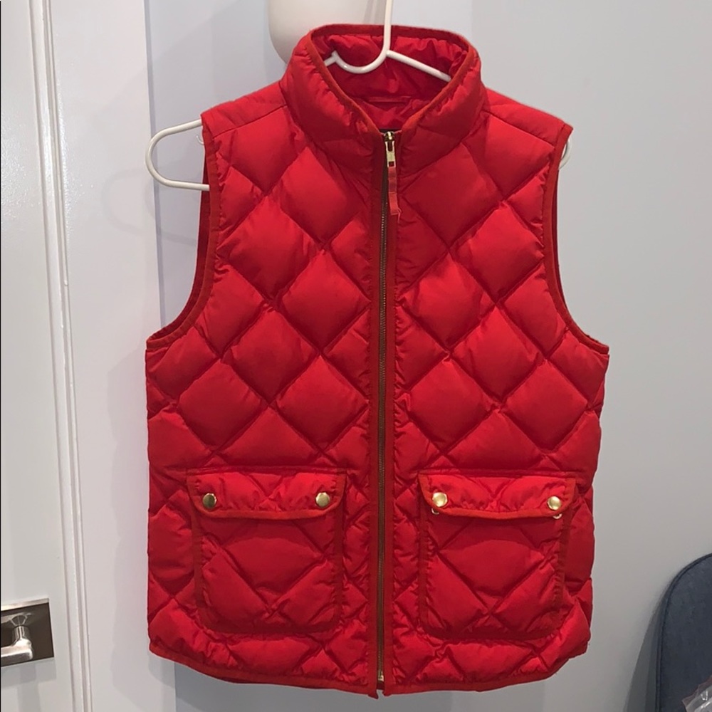 J Crew quilted puffer vest